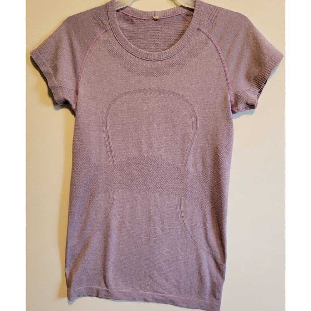 Lululemon Swiftyly Tech Short Sleeve Shirt - Lavendar - Women's 6